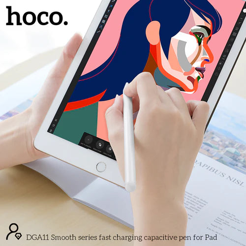 Hoco DGA11 Smooth Series Fast Charging Capacitive Pen Hoco DGA11 Smooth Series Fast Charging Capacitive Pen